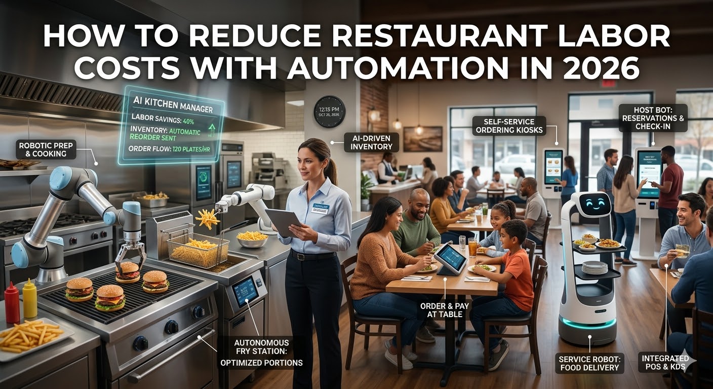 How to Reduce Restaurant Labor Costs with Automation in 2026