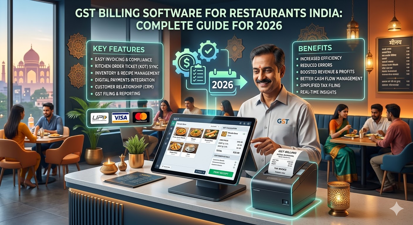 GST Billing Software for Restaurants India: Complete Guide for 2026