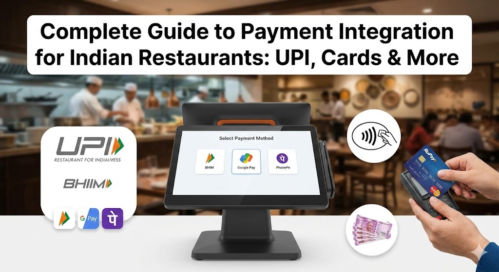 Complete Guide to Payment Integration for Indian Restaurants: UPI, Cards & More